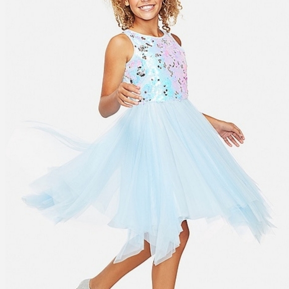 Justice Other - Justice, Size 12, Mermaid sequined & Tulle Dress